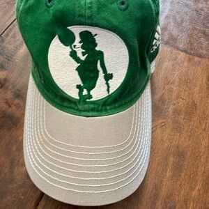 Adidas NBA Celtics Leprechaun ☘️ Green Cap with Logo
